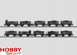 DB-DR Gondola coal-car set